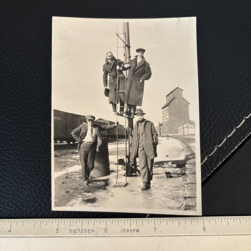Vintage photo snapshot cute - photo,